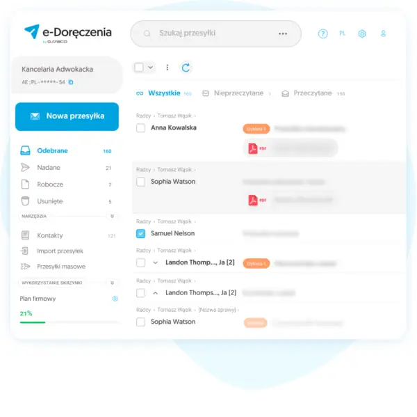 Skrzynka eDoręczenia Certum
